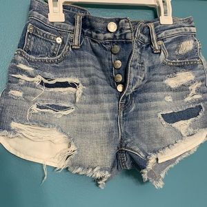 American eagle high waisted shorts